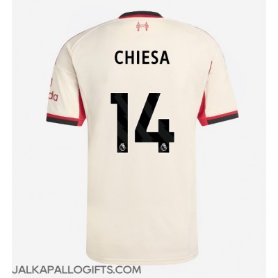 Liverpool Federico Chiesa #14 Vieraspaita 2025-26 Lyhythihainen Liverpool Federico Chiesa #14 Vieraspaita 2025-26 Lyhythihainen